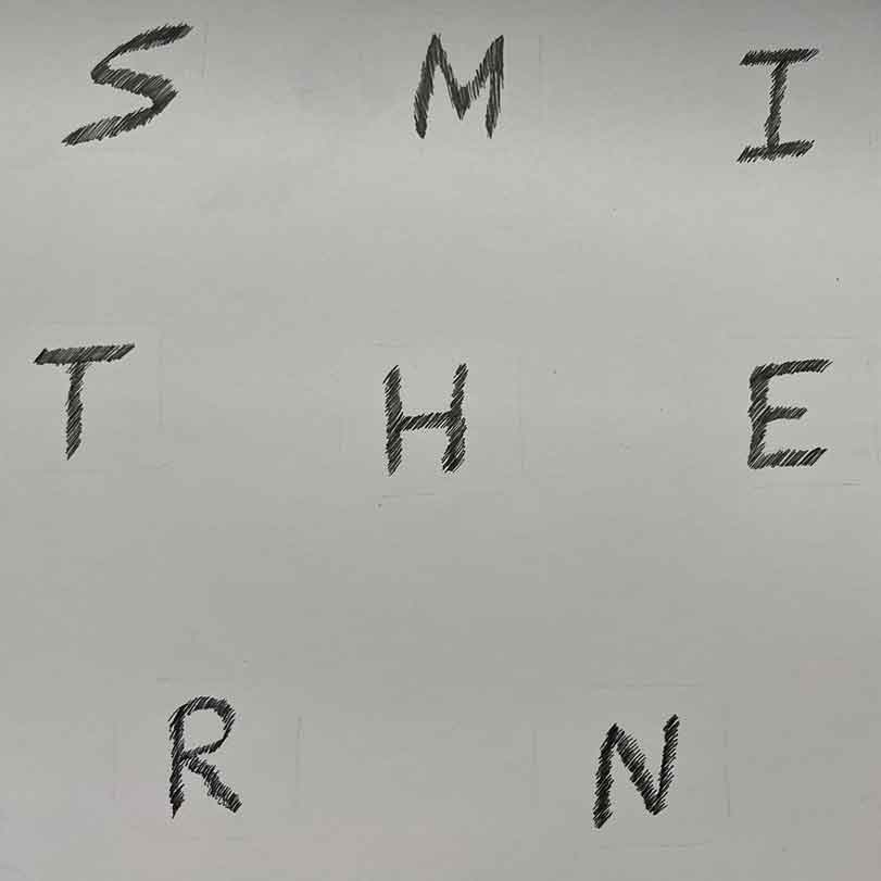  smithereens out of ink